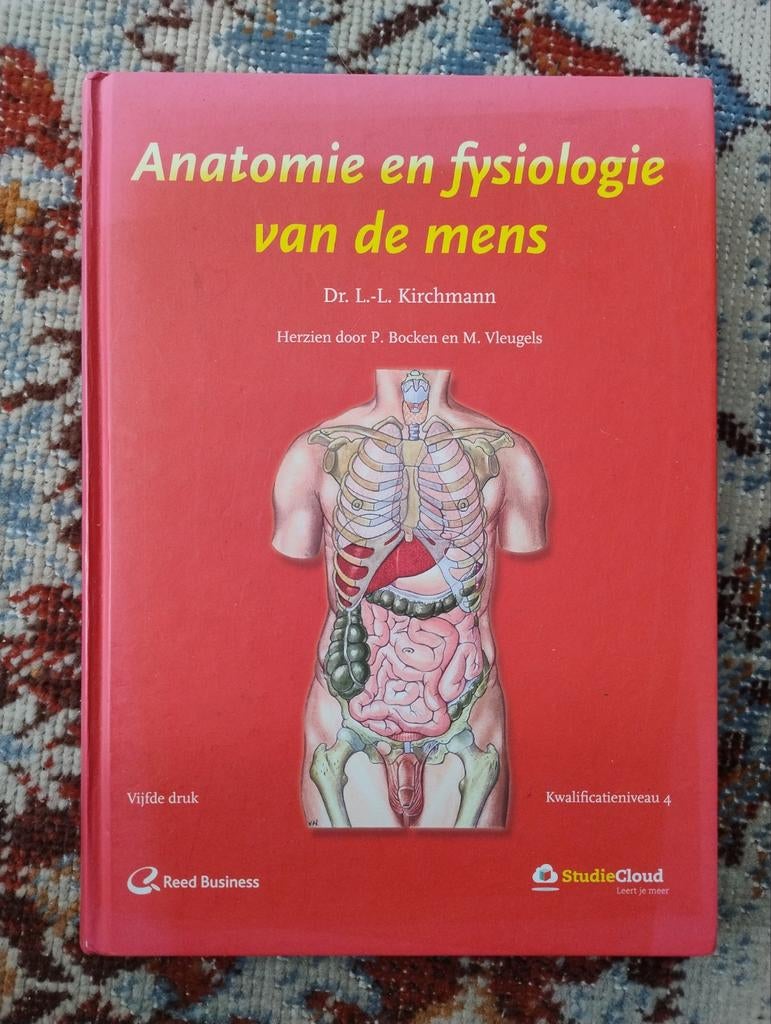 Anatomie en fysiologie van de mens - L.L. Kirchmann, Boeken, L.L. Kirchmann, Ophalen of Verzenden, Zo goed als nieuw, MBO