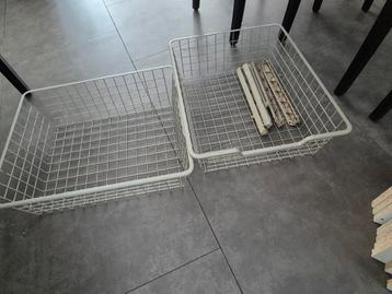 Ikea pax komplimenten; planken lades en manden 50x58 - afbeelding 1