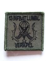 Borstembleem verkenningspeleton 13 infbat lmb, Ophalen of Verzenden, Landmacht, Nederland, Embleem of Badge