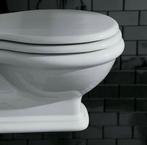 NIEUW klassiek toilet, bril en doorspoel drukplaat, Ophalen of Verzenden, Nieuw, Toilet