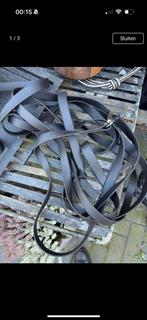 Hondenlijn biothane 5 meter / apporteerblok, Dieren en Toebehoren, Ophalen of Verzenden, Zo goed als nieuw