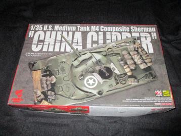 H-70,ASUKA MODEL 1-35,NO,35-034,U.S. Medium Tank M4 Composit beschikbaar voor biedingen