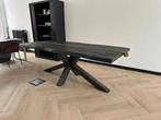 Industriële Eettafel - Massief Hout & Metaal, Huis en Inrichting, Tafels | Eettafels, Ophalen, 200 cm of meer, 50 tot 100 cm, Zo goed als nieuw