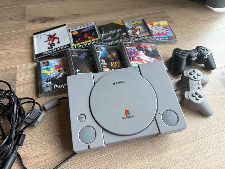PlayStation 1 met veel games (ruilen), Spelcomputers en Games, Games | Sony PlayStation 1, Zo goed als nieuw, Avontuur en Actie