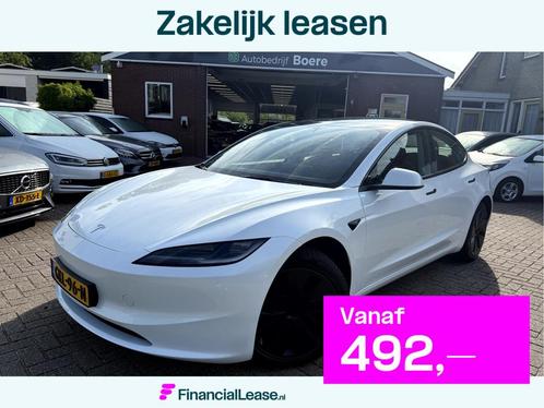 Tesla Model 3 RWD 60 kWh NL Auto, Auto's, Tesla, Bedrijf, Lease, Financial lease, Model 3, ABS, Airbags, Alarm, Dodehoekdetectie
