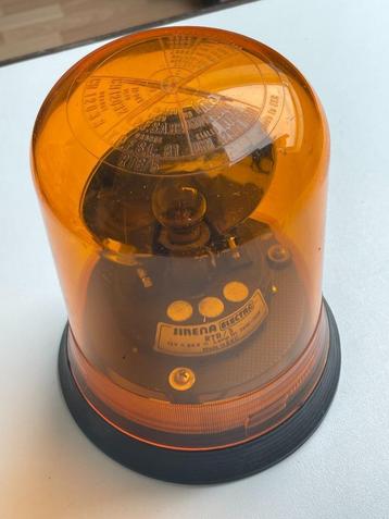 Oranje Zwaai/Alarm licht 12-24 volt beschikbaar voor biedingen