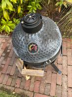 Mini Kamado BBQ, Tuin en Terras, Houtskoolbarbecues, Ophalen, Gebruikt