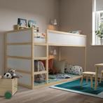 Ikea Kura omkeerbaar bed 90x200, Ophalen, Gebruikt, Halfhoogslaper