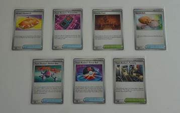 7 x Pokémon Destined Rivals Trainer Kaarten beschikbaar voor biedingen