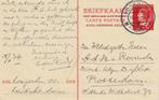 Briefkaart Voorburg- 1948 5 cent Wilhelmina, Ophalen of Verzenden, Briefkaart