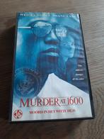 Murder at 1600. Moord in het witte huis. Videoband., Cd's en Dvd's, VHS | Film, Vanaf 16 jaar, Ophalen of Verzenden, Gebruikt