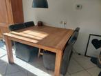 Tafel teak vierkant 1 40, Huis en Inrichting, Tafels | Eettafels, Ophalen, Vierkant, 50 tot 100 cm, 100 tot 150 cm