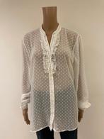 More & More roomwitte blouse maat 44, ., Wit, Ophalen of Verzenden, Zo goed als nieuw