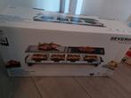 Gourmetstel nieuw steengrillen raclette set gourmetset, Ophalen, Zo goed als nieuw