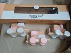 Nieuw in doos Jollein stacking houten trein in roze kleur, Ophalen of Verzenden, Nieuw, Overige typen