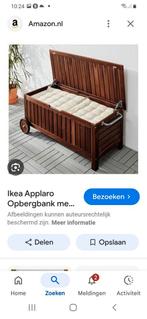 Applaro buiten opbergbank Ikea, Ophalen, Gebruikt, Hout