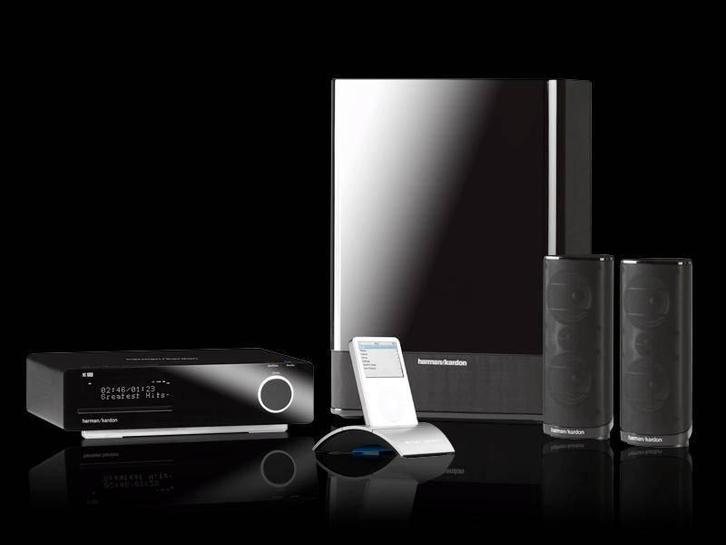 Harman Kardon HS250 2.1 Surround Home Cinema Set, Audio, Tv en Foto, Home Cinema-sets, Gebruikt, Dvd-speler, 2.1-systeem, 70 watt of meer