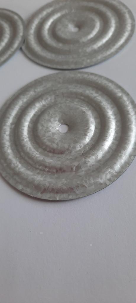 50st drukverdeelplaat diameter 70mm boorgat 5mm ISOLATIE PIR, Tuin en Terras, Palen, Balken en Planken, Nieuw, Palen, Ophalen of Verzenden