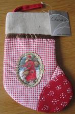 kleine kerst sok met afbeelding van kerstman - nieuw, Diversen, Verzenden, Nieuw