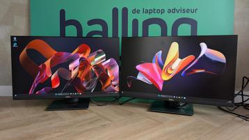 2x Dell Professional P2419H - 24" / IPS / 1920x1080 beschikbaar voor biedingen