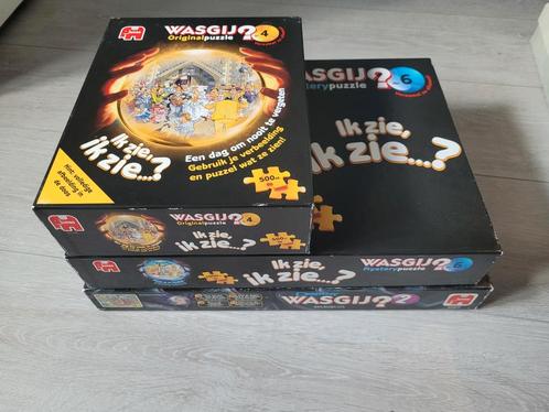 Wasgij Puzzels - 3 stuks, Hobby en Vrije tijd, Denksport en Puzzels, Gebruikt, Legpuzzel, 500 t/m 1500 stukjes, Ophalen of Verzenden