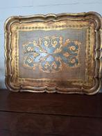 Jaren 70 Italiaans dienblad., Huis en Inrichting, Woonaccessoires | Dienbladen, Ophalen of Verzenden, Zo goed als nieuw, Hout