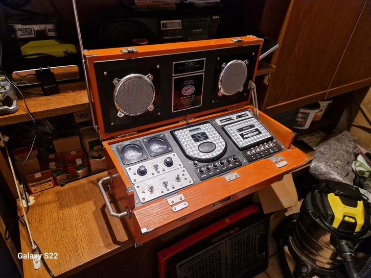 Mooie Vintage Radio Spirit of st louis, Audio, Tv en Foto, Radio's, Gebruikt, Radio, Met cd-speler, Ophalen of Verzenden