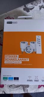 stekker schakelaarset, Doe-het-zelf en Verbouw, Elektra en Kabels, Ophalen of Verzenden, Nieuw, Stekker