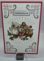 Geborduurde wenskaarten Nieuwe Woning, Man of Vrouw, Info@sparklecrafts.nl, Ophalen of Verzenden, Sparkle Crafts