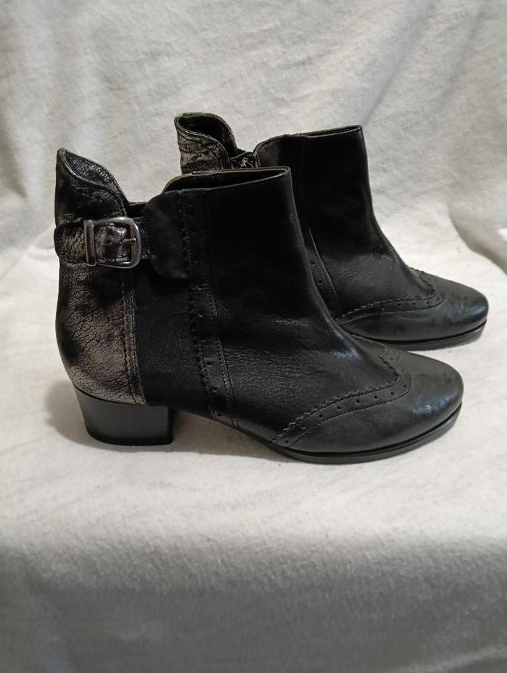 1480 NIEUW Footnotes laarsje maat 38 H wijdte, Kleding | Dames, Schoenen, Nieuw, Lage of Enkellaarzen, Zwart, Ophalen of Verzenden