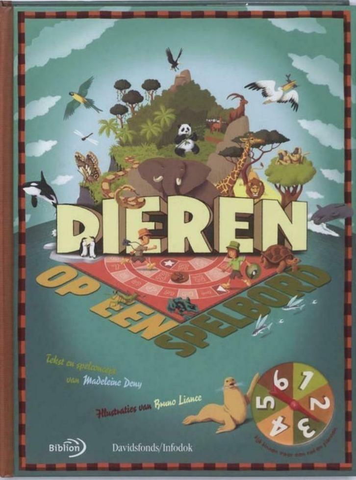 Dieren op een spelbord, Hobby en Vrije tijd, Gezelschapsspellen | Bordspellen, Zo goed als nieuw, Ophalen of Verzenden