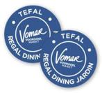 4x Vomar zegels voor buitenservies, Vomar, Ophalen of Verzenden