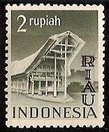 Indonesie RIAU 18 postfris 1954, Postzegels en Munten, Postzegels | Azië, Postfris, Zuidoost-Azië, Ophalen of Verzenden