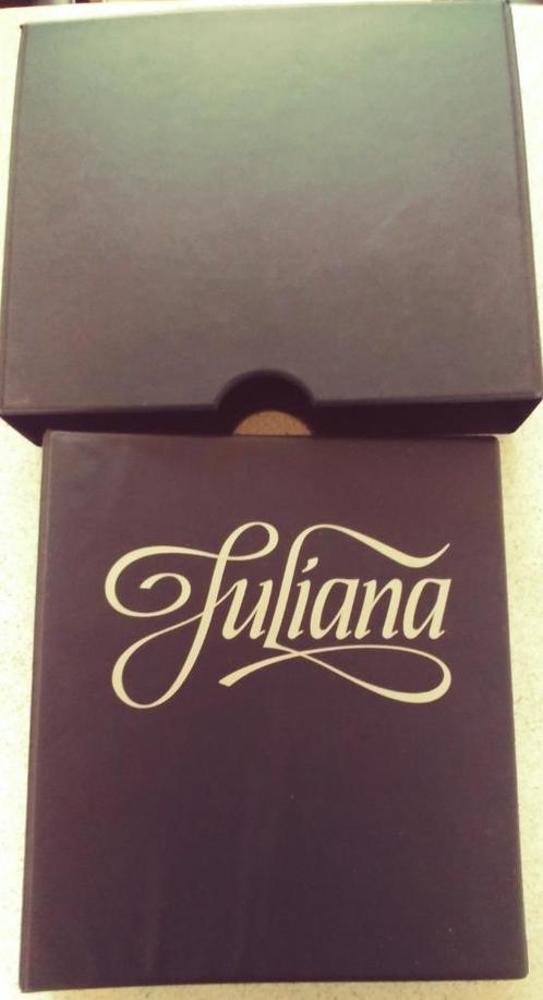 Juliana voordrukalbum met opberghoes, compleet incl. ZILVER, Postzegels en Munten, Munten | Nederland, Setje, Koningin Juliana