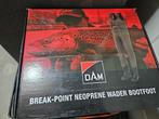 dam break point neoprene wader maat 40/41, Ophalen of Verzenden, Nieuw, Kleding