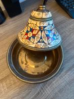 Marokkaanse Koperen Tajine - Decoratief, Verzenden
