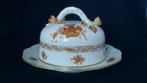 Herend Hungary Apponyi - botervloot met oranjerood decor, Ophalen of Verzenden