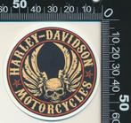 Sticker: Harley Davidson (30), Ophalen of Verzenden, Zo goed als nieuw, Auto of Motor