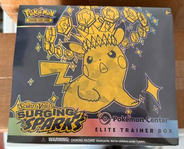 BLACK FRIDAY Pokemon Center ETB Surging Sparks beschikbaar voor biedingen