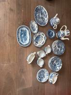 Blauw Wit Engels Servies - 30 Delig, Ophalen, Gebruikt, Overige typen, Overige stijlen