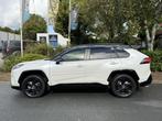 Toyota RAV4 2.5 Hybrid AWD 222PK Bi-Tone•Pano•Trekhaak, Automaat, Stof, Gebruikt, Euro 6