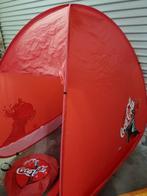 Strandtent opvouwbaar in tas Coca Cola, Ophalen of Verzenden, 'T Olde Gre-j, Info@toldegrej.nl, Endepoelstraat 20f Didam