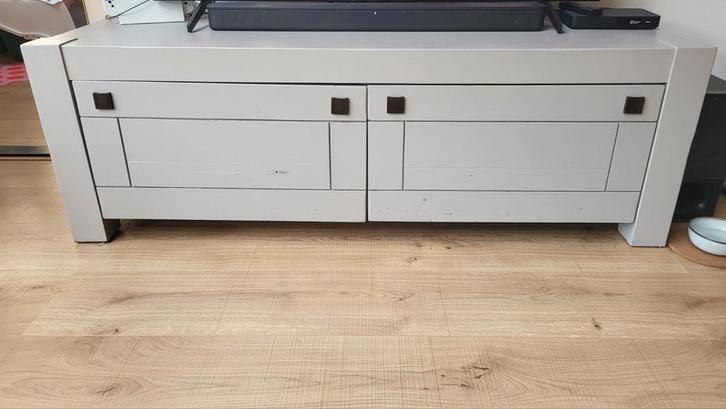 Mooie TV-kast met opbergruimte - klapkast, Huis en Inrichting, Kasten | Televisiemeubels, Gebruikt, Minder dan 100 cm, 150 tot 200 cm