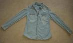 Zara blouse blauw maat 36 s jeans spijkerblouse bloesje, Zara, Zo goed als nieuw, Maat 36 (S), Verzenden