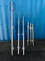 RVS bar voetsteunen / RVS steun railing, Doe-het-zelf en Verbouw, Ophalen, Zo goed als nieuw, 100 tot 250 mm, Rvs