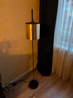 Staande vloerlamp goud/zwart, Huis en Inrichting, Lampen | Vloerlampen, Ophalen, Zo goed als nieuw, 150 tot 200 cm