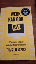 Werk Kan Ook Uit - Thijs Launspach, Ophalen of Verzenden, Zo goed als nieuw, Thijs Launspach