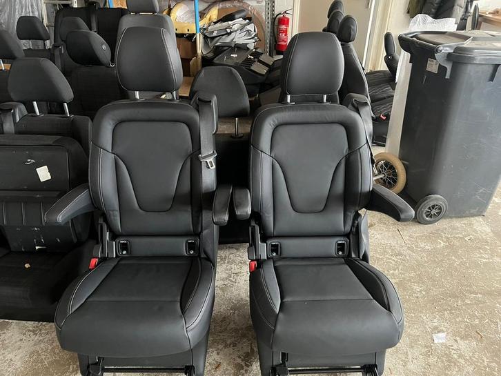 Mercedes V-Klasse leren stoelen met ISOFIX – Nieuwstaat, Auto-onderdelen, Interieur en Bekleding, Nieuw, Ophalen