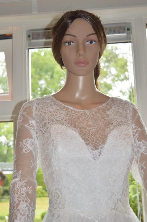 trouwjurk met lange mouwen uitverkoop, Kleding | Dames, Trouwkleding en Trouwaccessoires, Nieuw, Trouwjurk, Wit, Ophalen of Verzenden