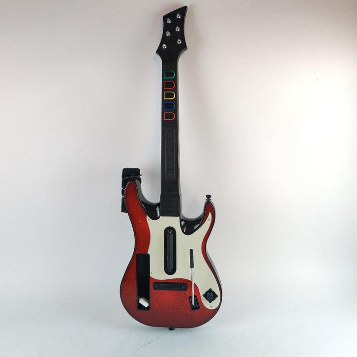 Guitar Hero 5 Gitaar Wii, Spelcomputers en Games, Games | Nintendo Wii, Zo goed als nieuw, Muziek, 1 speler, Vanaf 12 jaar, Ophalen of Verzenden